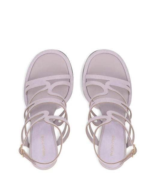 Sergio Rossi White Sonic Sandals