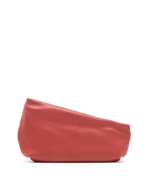 Marsèll Red Fantasmi 3 Leather Clutch Bag