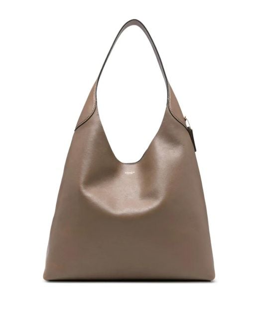 Borsa A Spalla 39 Brooklyn di COACH in Brown
