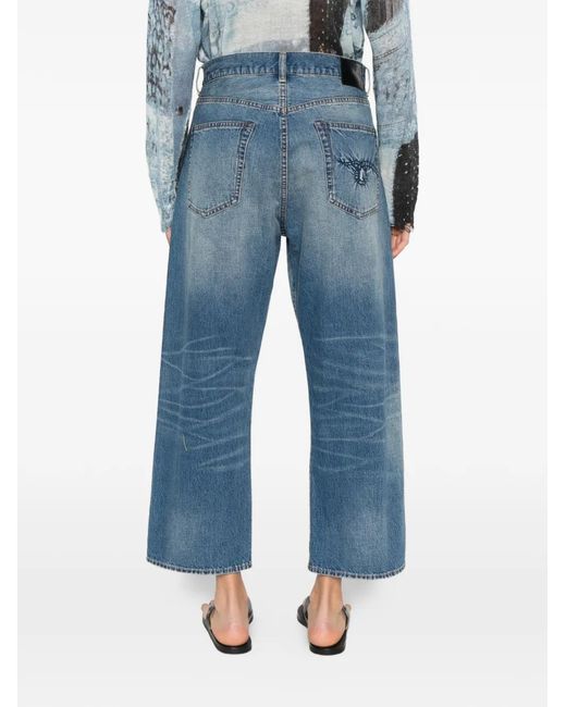R13 Blue X-Bf Jeans
