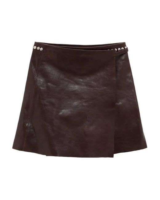 Minigonna di Paloma Wool in Brown