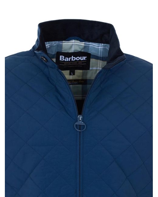 Barbour Blue Tyneside Quilted Jacket for men