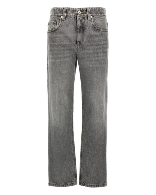 Brunello Cucinelli Monile ジーンズ Gray