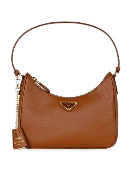 Borsa Re-Edition 2005 di Prada in Brown
