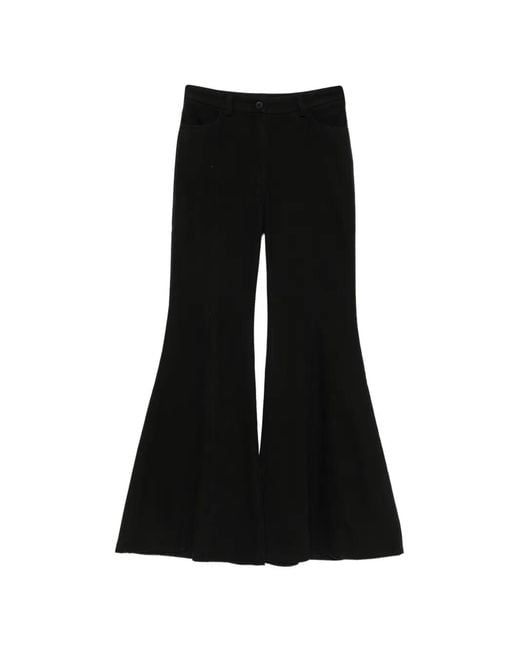 MOUTAKI Flared Broek in het Black