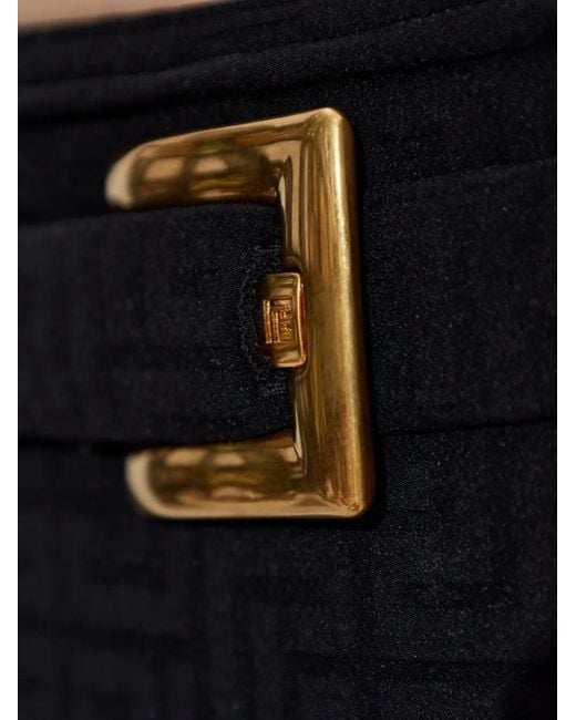 Balmain ベルテッド ビキニ Black