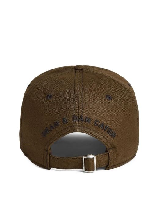 DSquared² Brown Icon New Generation Baseball Cap for men