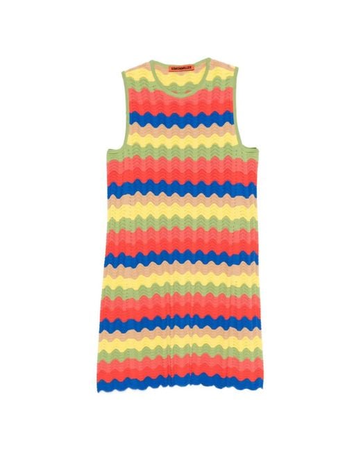 Simon Miller White Wave Mini Dress