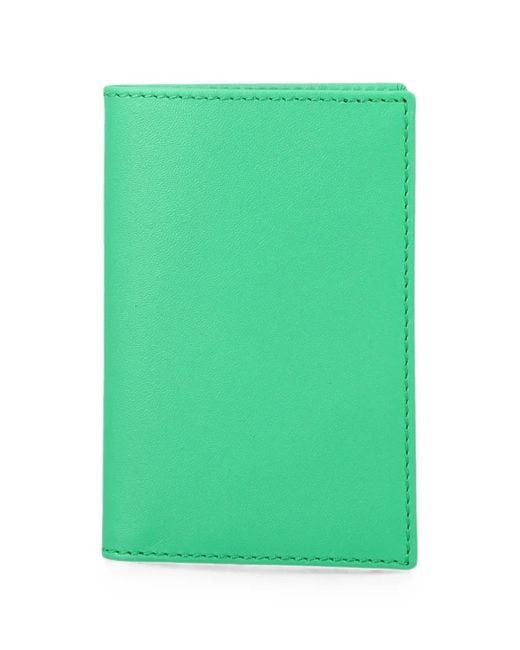 Comme des Garçons Green Classic Bifold Cardholder