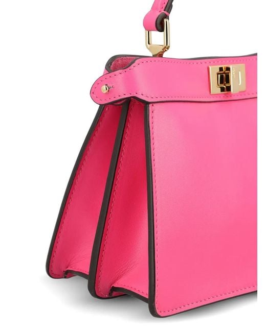 Fendi Pink Small Peekaboo Iseeu Tote Bag