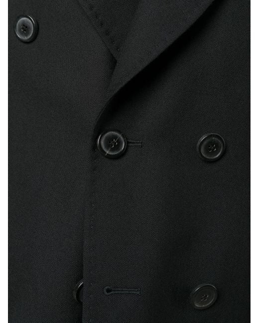 Blazer Unconstructed con doble botonadura Our Legacy de hombre de color Black