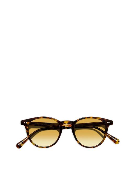Moscot Metallic Jared Round-Frame Sunglasses