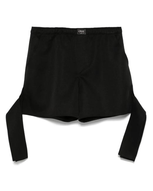 Coperni Black Knotted Shorts