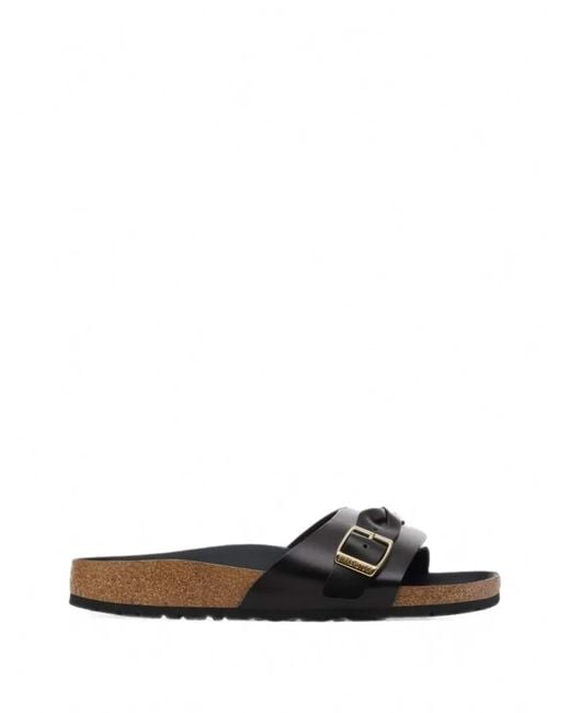 Birkenstock White Oita Braided Sandals
