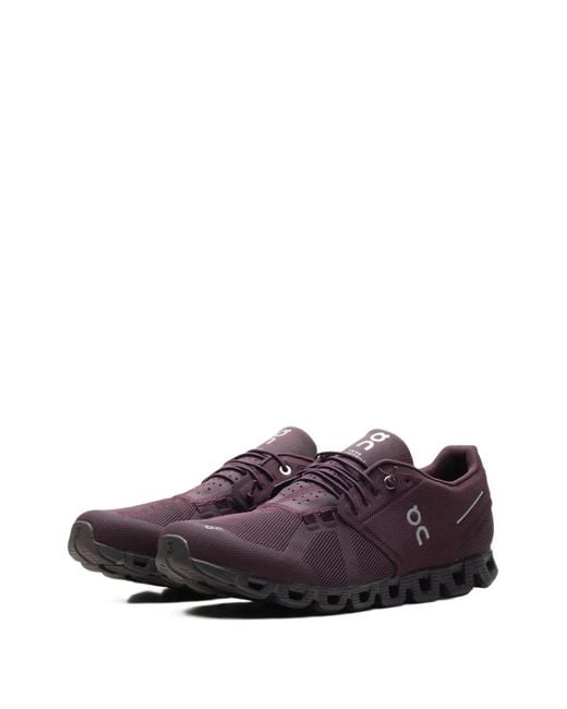 On Shoes Purple Cloud Mochrome Sneakers for men