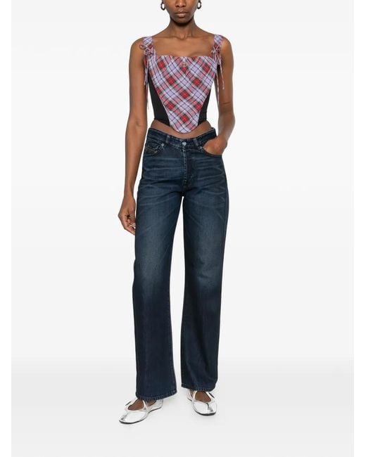 DIESEL Blue Button Jeans