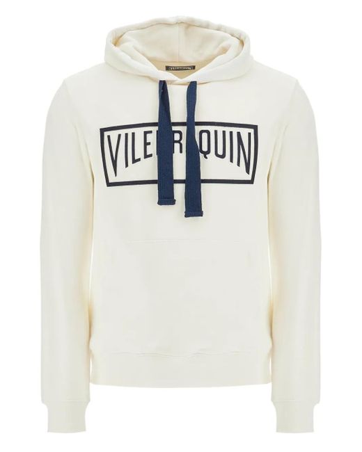 Vilebrequin White Logo-Print Hoodie for men