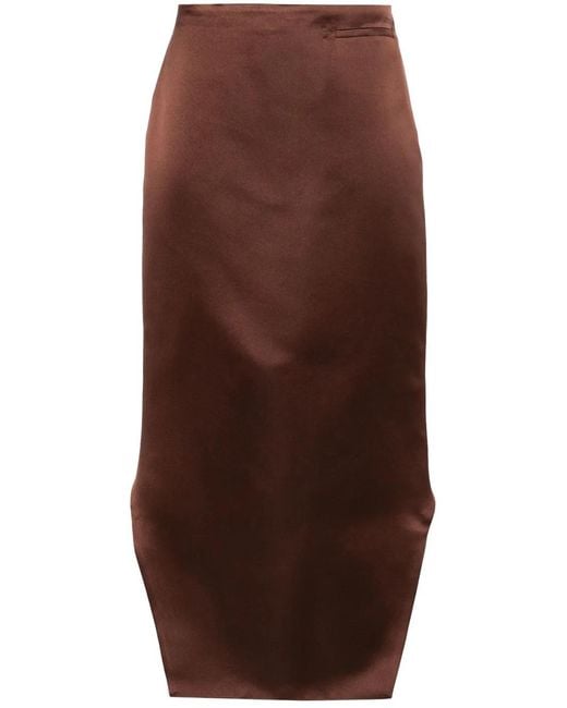 Gonna Lunga di Givenchy in Brown