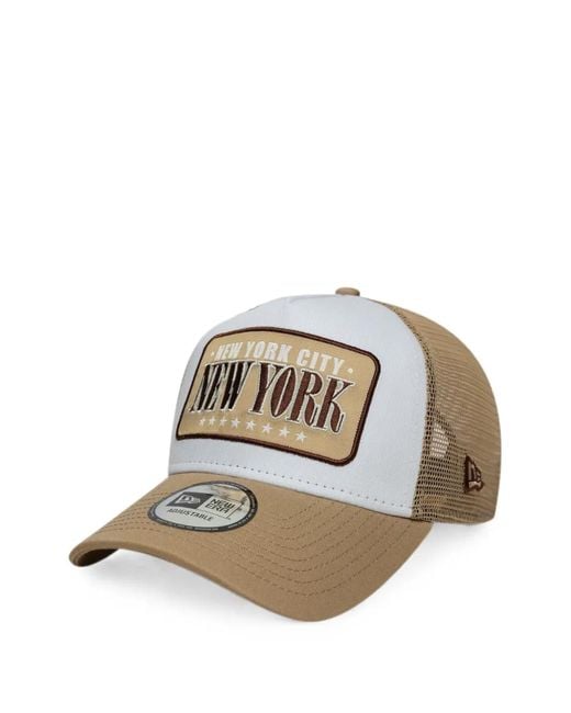 KTZ Gray Logo-Patch Trucker Cap for men