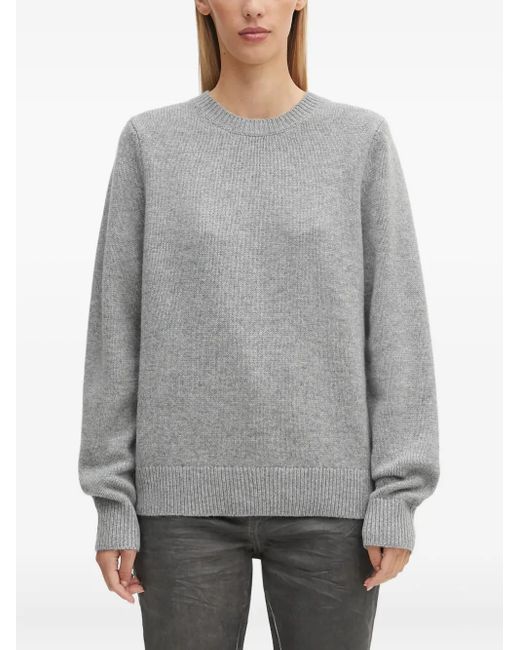 Barbour Gray Crewneck Sweater