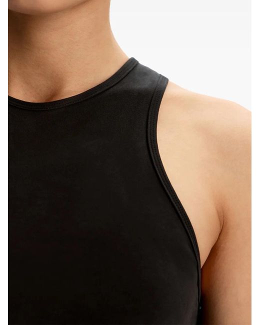 12 STOREEZ Black Top mit rundem Ausschnitt