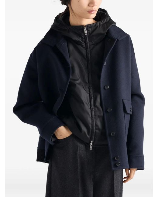 Prada Black Re-Nylon Blouson Jacket