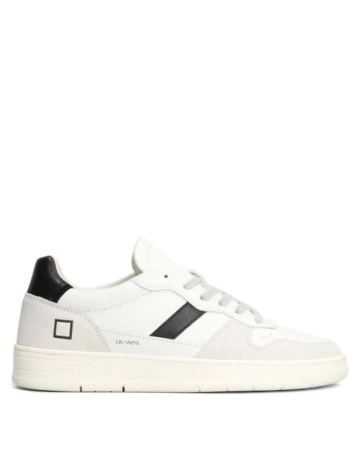 メンズ Date Hill レザースニーカー White