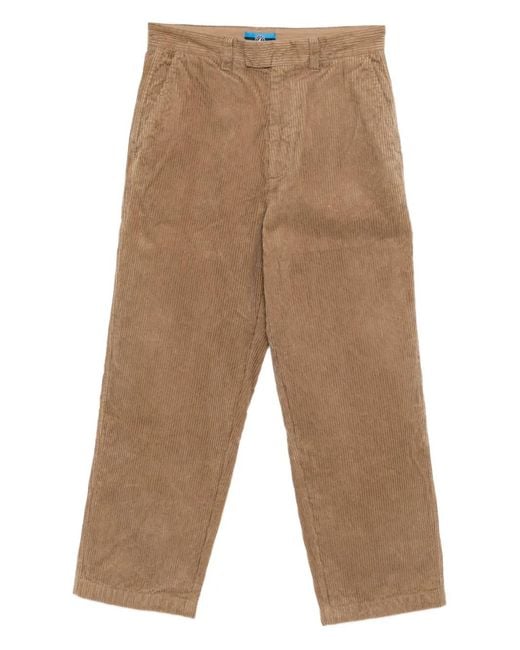 SPORT b. by agnès b. Natural Corduroy Wide-Leg Trousers
