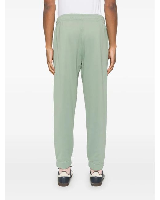 Maison Kitsuné Green Flash Fox Track Pants for men