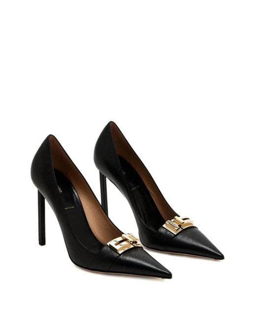 Tom Ford Black 105Mm T-Latch Pumps