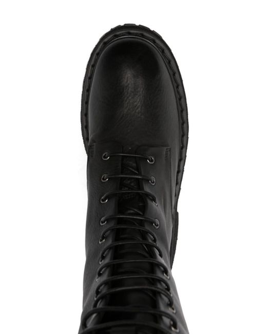 Marsèll Black Carro Lace-up Leather Boots