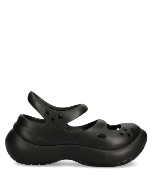 CROCSTM Phaedra Geperforeerde Slip-Ons in het Black