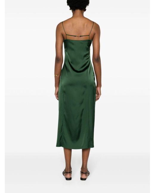Robe mi-longue La robe Notte Jacquemus en coloris Green