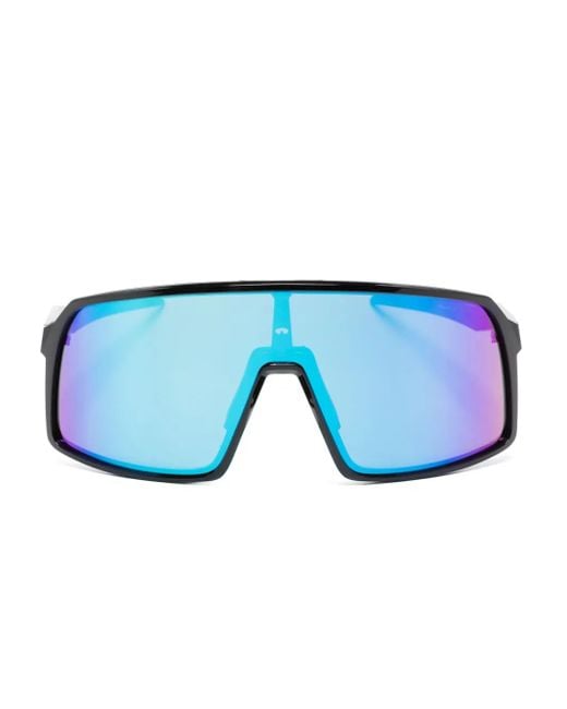 Oakley Blue Sutro Shield-Frame Sunglasses for men