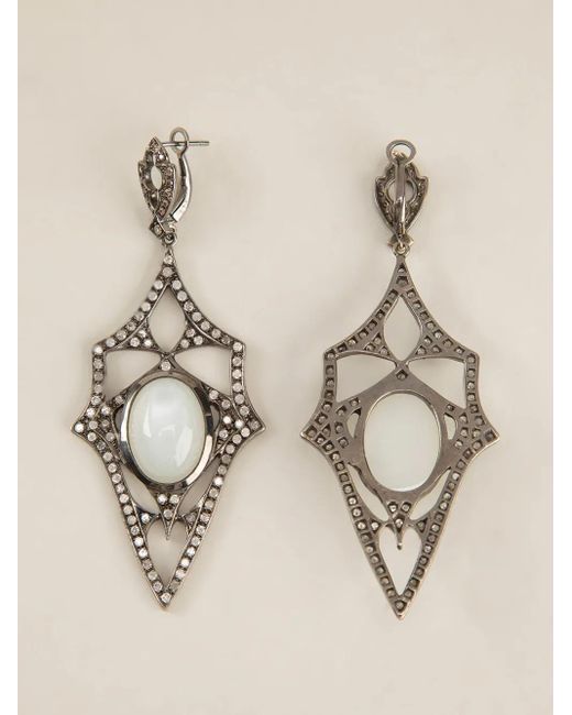 Loree Rodkin Metallic 'Kaleidoscope' Diamond Earrings