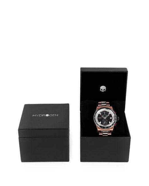 Hydrogen Black Otto 44Mm Chronograph Watch for men