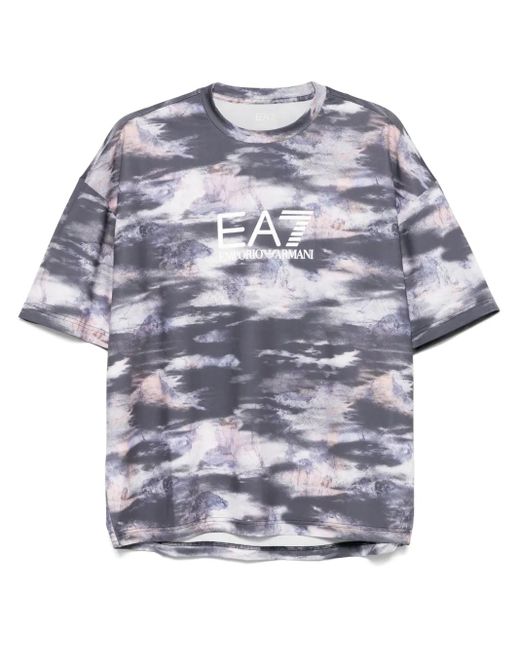メンズ EA7 Ventus Tシャツ Gray