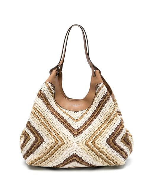 Gianni Chiarini Natural Dua Tote Bag
