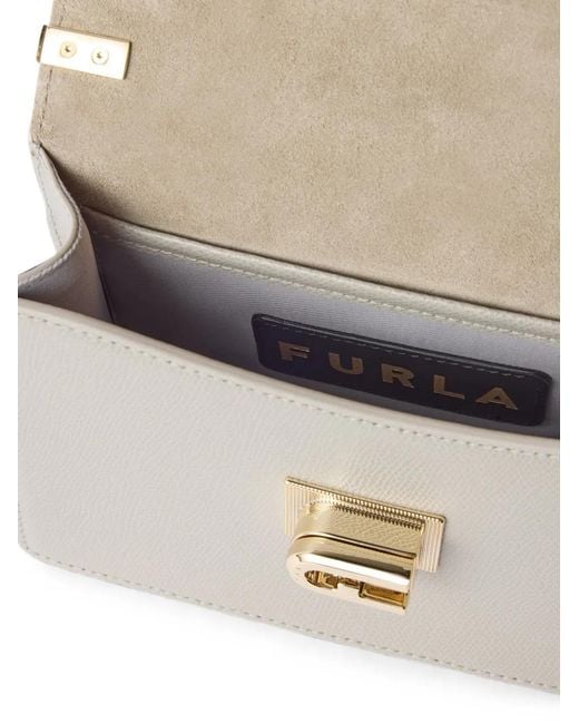 Furla Gray 1927 Crossbody Mini Bag