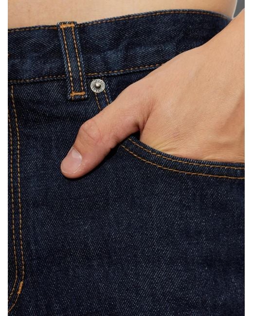 Isabel Marant Blue Lewys Cotton Jeans for men