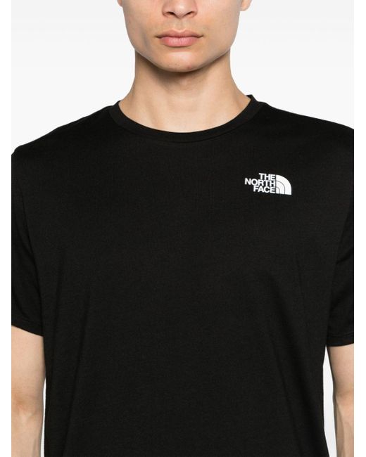 T-shirt Foundation à imprimé graphique The North Face pour homme en coloris Black