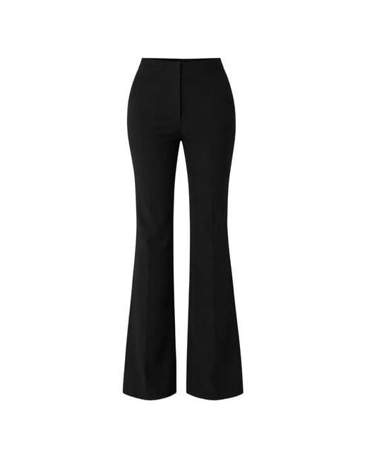 Jonathan Simkhai Black Kenna Flared Trousers
