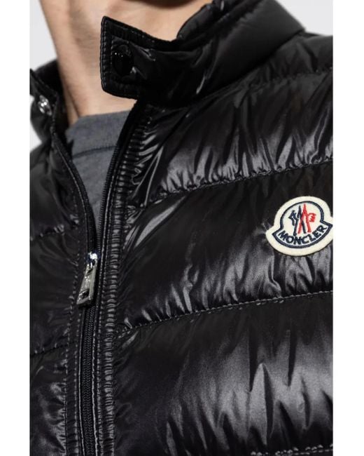 Moncler Black Acorus Short Down Jacket for men