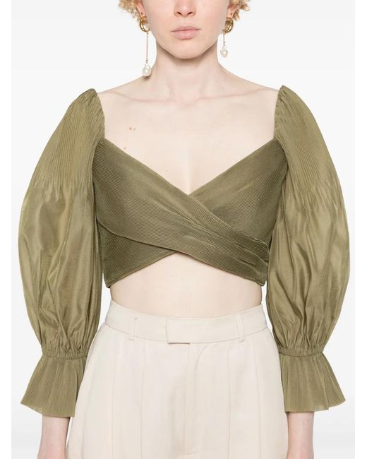 Zimmermann Green Blouses