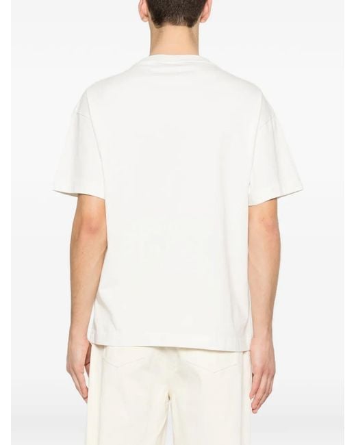Palm Angels White Bear Regular Tee for men