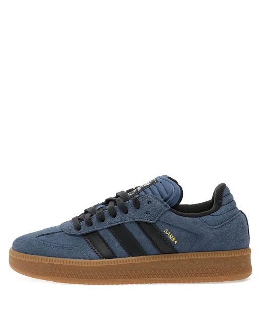 Adidas Samba Sneakers mit Streifen in Blue für Herren