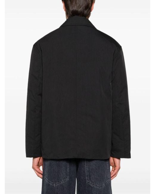 Giacca-camicia imbottita di Sandro in Black da Uomo