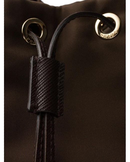 Pouch Re-Nylon di Prada in Black