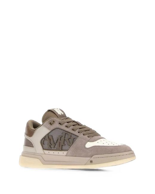 Amiri Brown Classic Low Sneakers for men