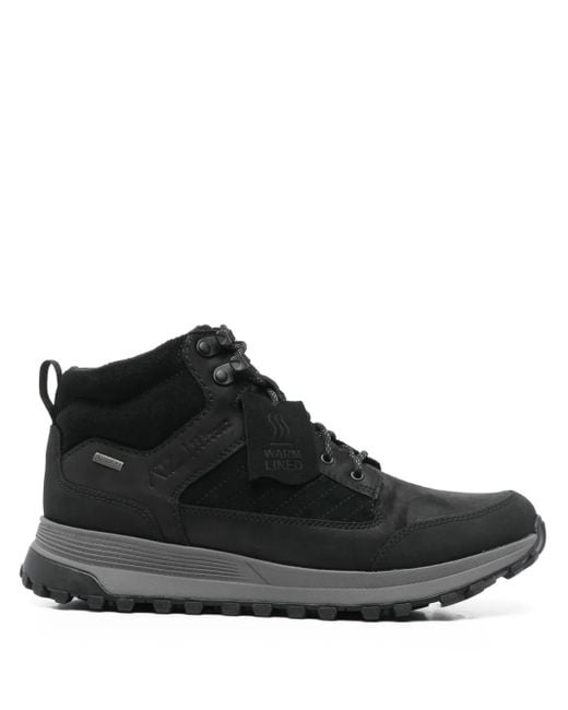 Clarks Black Atl Trekhi Lace-Up Boots for men